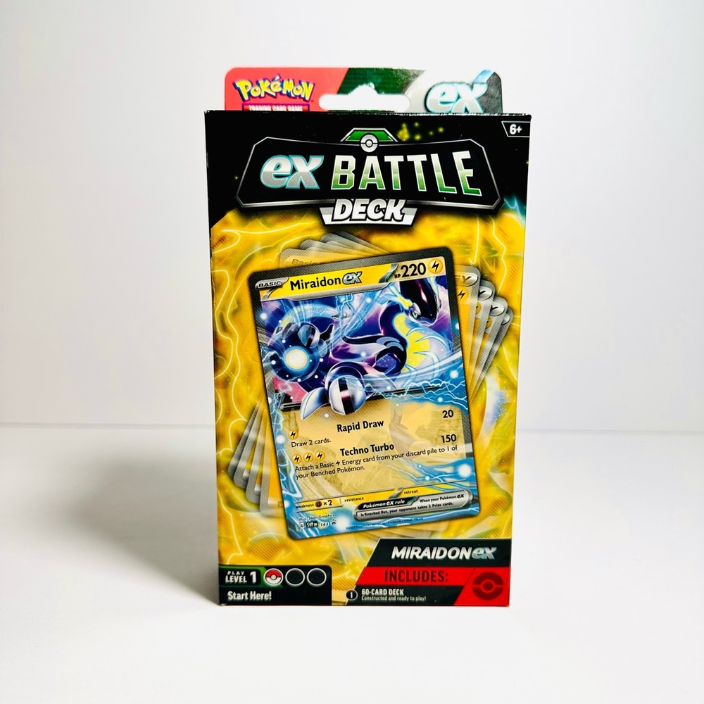 Pokemon Miraidon ex Battle Deck -  New Yellow and Blue